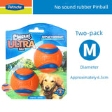 Pelota de goma interactiva para caminar con voz de Petmate para perros Border Collie