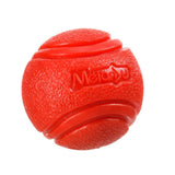 Pet Dog Toy Bouncy Ball Bite-Resistant Solid Ball Rubber Chewing Toy Outdoor Throwing Retrieve Dog Training Supplies