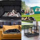 Portable Dog Bed Mat Foldable Puppy Kennel Sofa Bench Cushion Waterproof Outdoor Pet Couch Mat Beds For Small Large Dogs