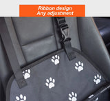 Funda de asiento de coche para perros de viaje con impresión, impermeable, bolsa de transporte para perros y gatos, hamaca para asiento de coche para perros pequeños y medianos