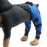 2Pcs Dog Knee Brace For Small Medium Dog Orthosis Pet Knee Pads Adjustable Hind Legs Wrap Injury Recover Protector Care Prevent
