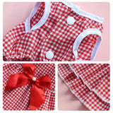 Pet Dog Clothes Puppy Vest T-shirt Shirt Cute Spring Pet Skirt Dress Roupas para cães Bottoming Shirt Dog Costume Puppy Clothes