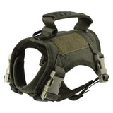 Tactical Puppy Harness Leash For Small Dogs Cats Adjustable Kitten K9 Vest For Military Service Dog Working Training Walking