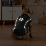 Reflective Dog Shirt Soft Polyester Tee Puppy Vest Spring Clothes for Small Medium Large Dogs French Bulldog T Shirt Pet Apparel