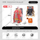 Aione Suspension Hiking Backpack Men and Women Riding Outdoor