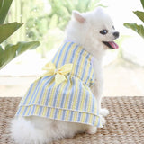 Pet Dog Clothes Puppy Vest T-shirt Shirt Cute Spring Pet Skirt Dress Roupas para cães Bottoming Shirt Dog Costume Puppy Clothes