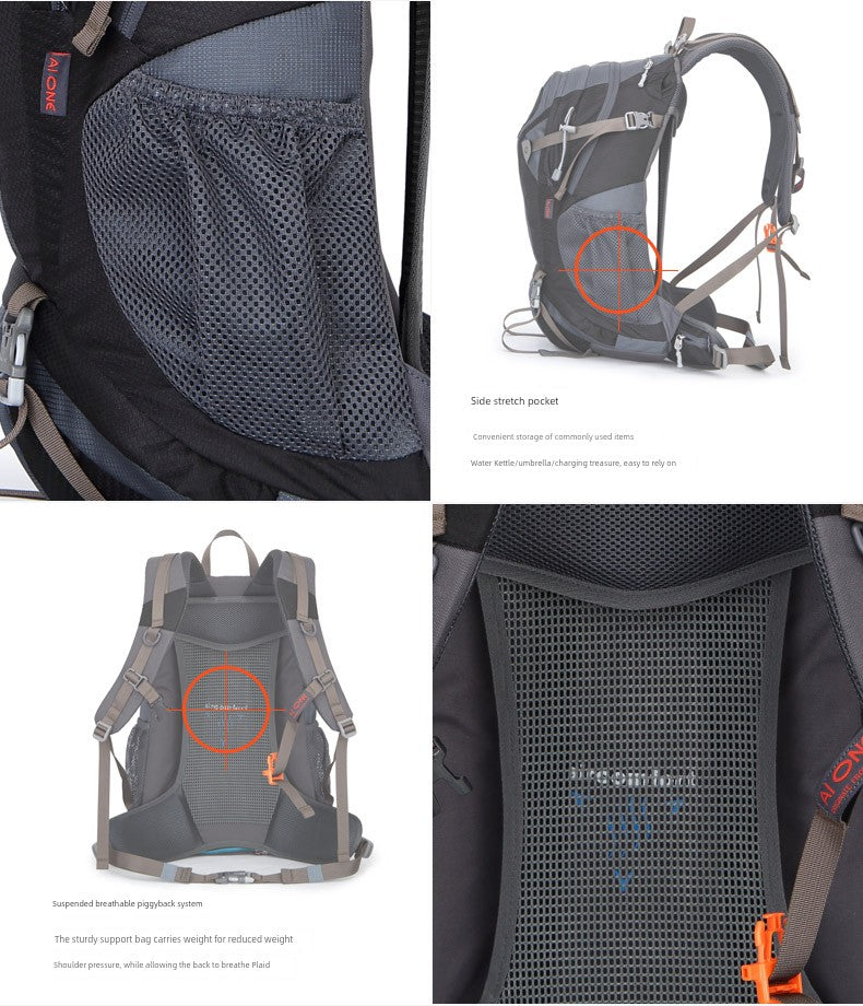 Aione Suspension Hiking Backpack Men and Women Riding Outdoor