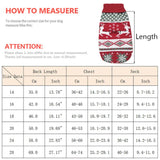 Autumn Winter Big Dog Sweater Classic Elk Print Pet Clothes for Medium Large Dogs Doberman Golden Retriever honden kleding