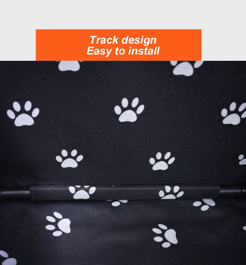 Print Travel Dog Car Seat Cover Waterproof Pet Dog Carriers Bag Cat Transport Hammock Dog Car Seat Basket for Small Medium Dogs