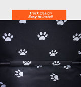 Funda de asiento de coche para perros de viaje con impresión, impermeable, bolsa de transporte para perros y gatos, hamaca para asiento de coche para perros pequeños y medianos