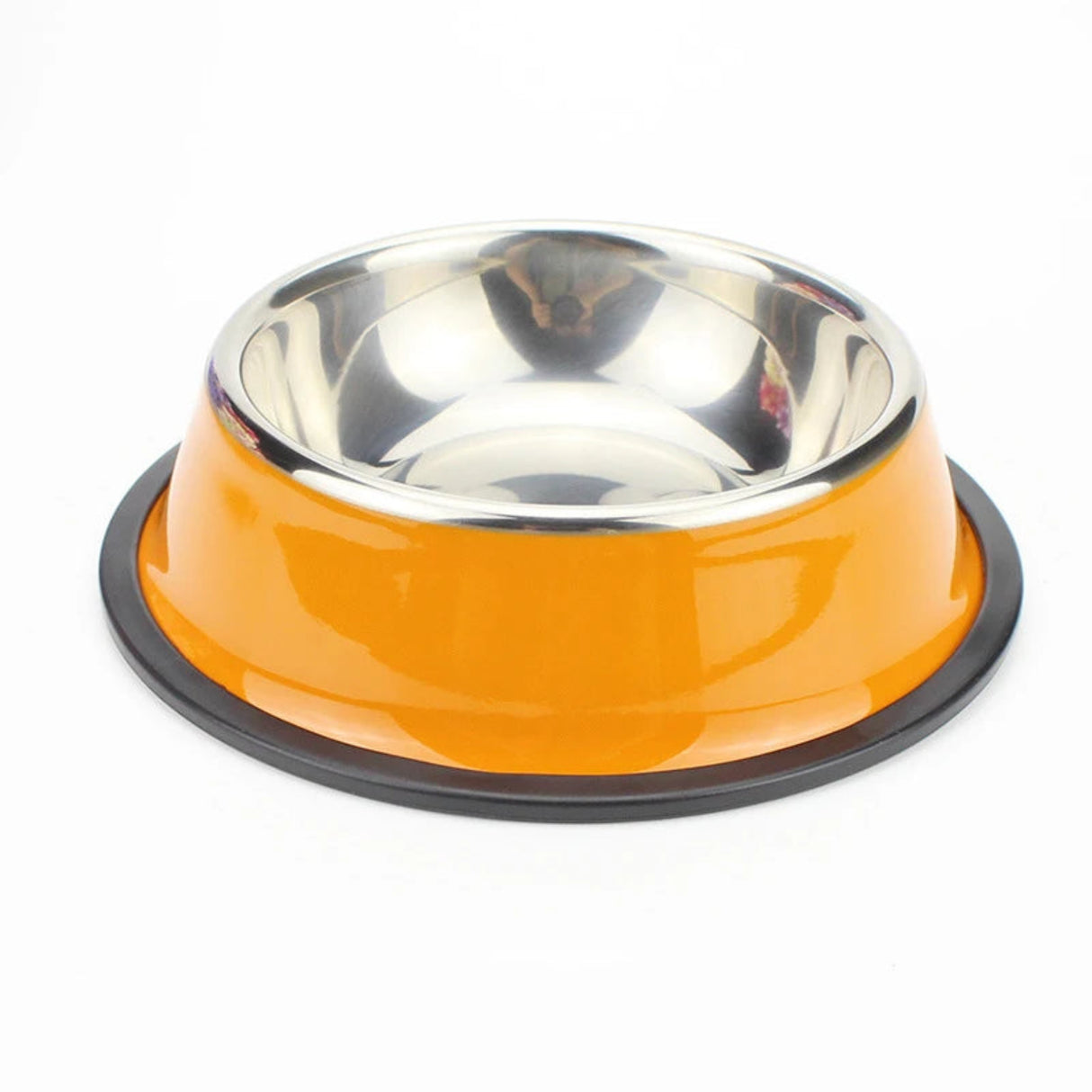 200/400/600ML Non-Slip Dog Bowls Stainless Steel Puppy Food Drinking Water Eating Container Dish Pet Feeders Pets Dogs Accessory