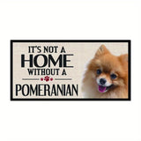 Pet Lover Wooden Sign,Dog Wooden Plaque Hanging Art Lovely Puppy Decor Dog Painting Wall Pediments Door Fence Home Decoration