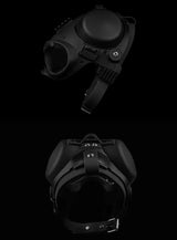 Tactical Dog Training K9 Helmet Military Hunting Large Dog Patrol Dogs Sheepdog Pet Motorcycle Protective Helmet with Goggles