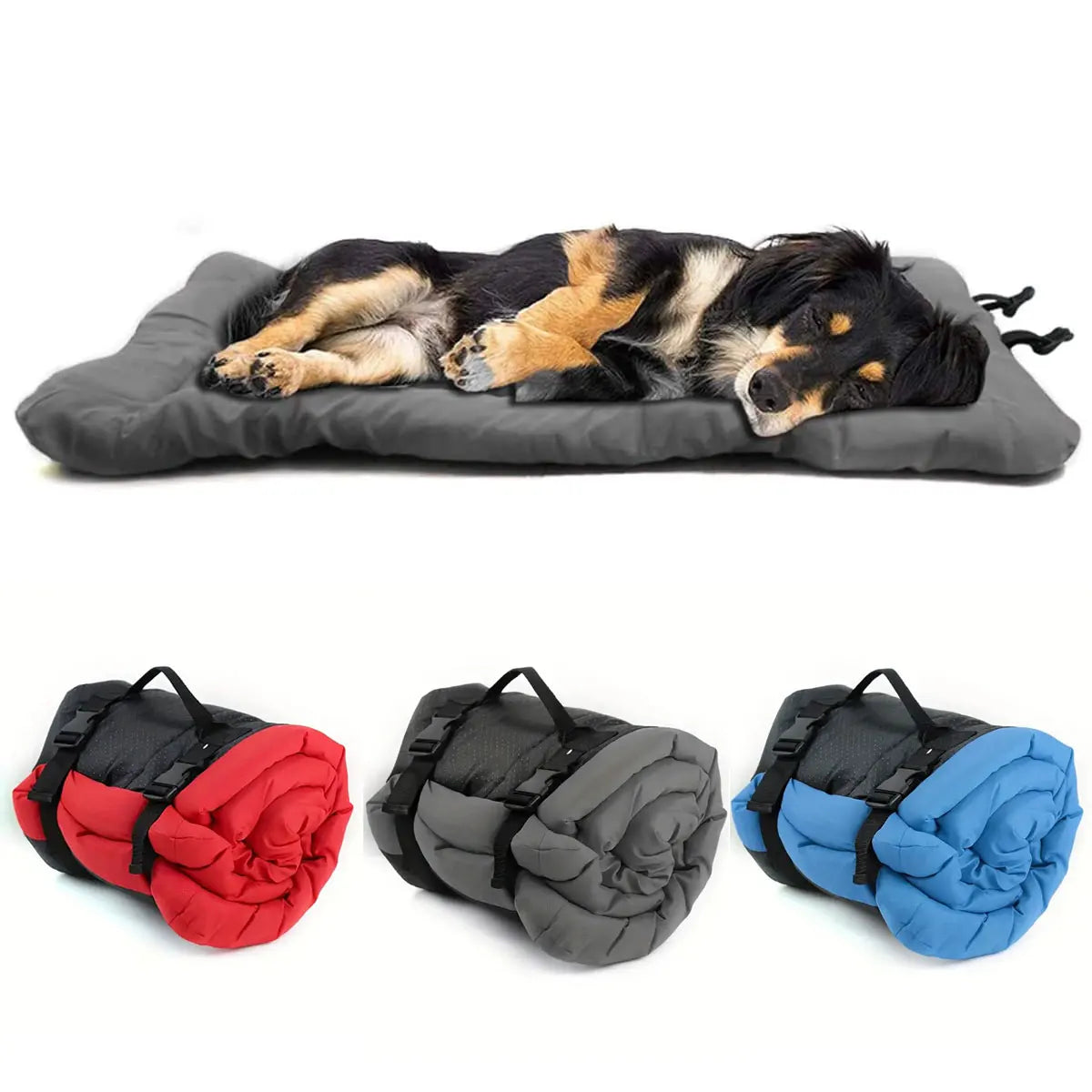 Esterilla portátil para cama de perro, plegable, para cachorros, sofá, banco, cojín, impermeable, para exteriores, para mascotas, para perros pequeños y grandes