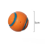 Pelota de juguete para perros, pelota para buscar, pelota resistente para mascotas, juguete para masticar para cachorros, pelota elástica sólida para saltar, accesorios para mascotas grandes, medianas y pequeñas