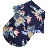 Camisa hawaiana de moda para perros, ropa de verano para mascotas, camisa fina transpirable para gatos, chaleco con estampado bonito para cachorros, ropa para chihuahua