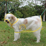 Chubasquero para perros, ropa impermeable transparente para cachorros, chaqueta impermeable con capucha para mascotas, ropa impermeable de PVC suave para perros pequeños, poncho de lluvia para cachorros