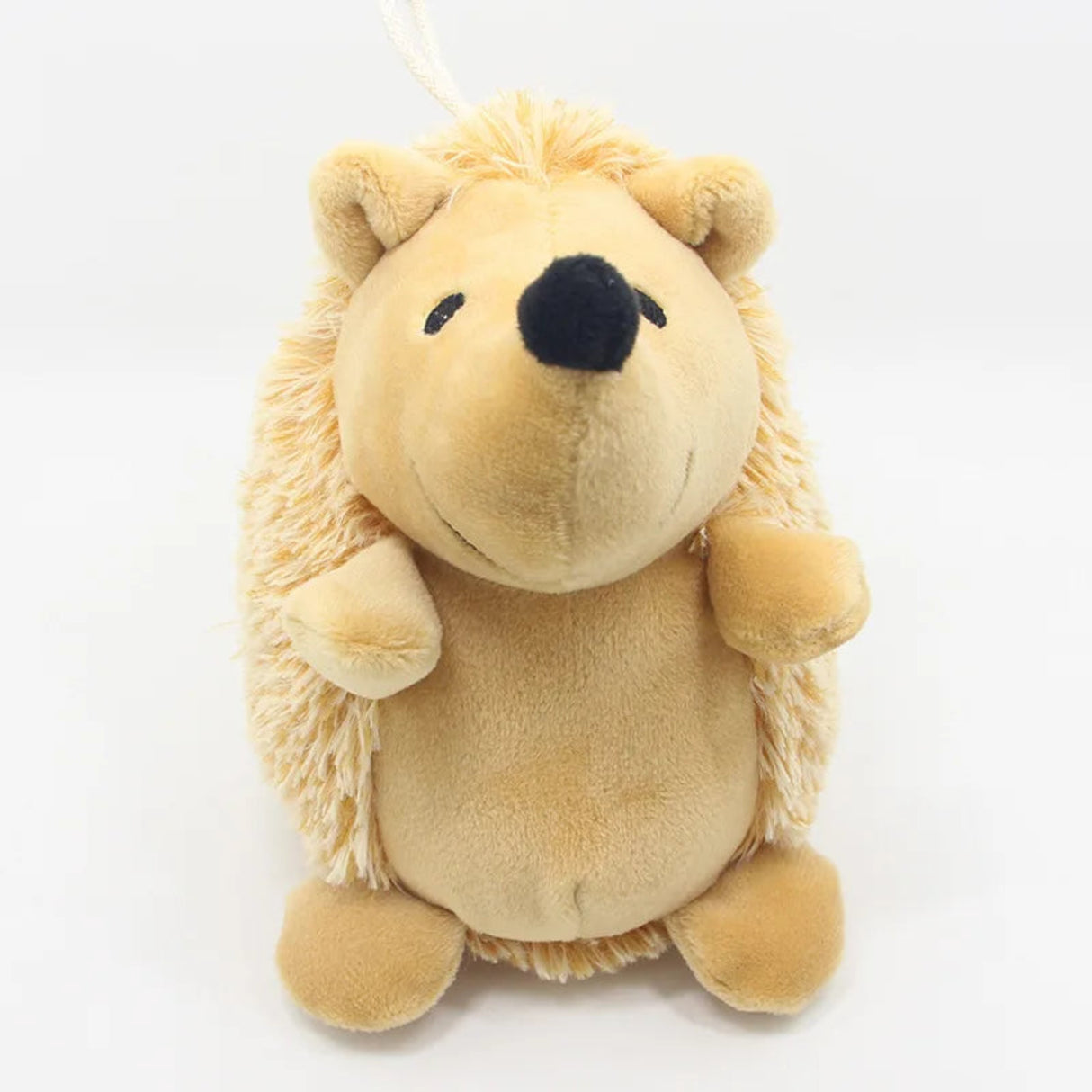 Juguetes de peluche suaves de erizo para perros pequeños y grandes, juguete interactivo con sonido chirriante, juguete resistente a mordeduras, accesorios para mascotas 