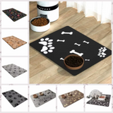 Alfombrilla antideslizante para mascotas, alfombrilla de color para comida de gatos, cuenco para mascotas, almohadilla para agua potable, alfombrilla para alimentación de perros