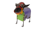Colorful Metal Cow-Garden-Yard Art-Farmhouse-Colorful Cow