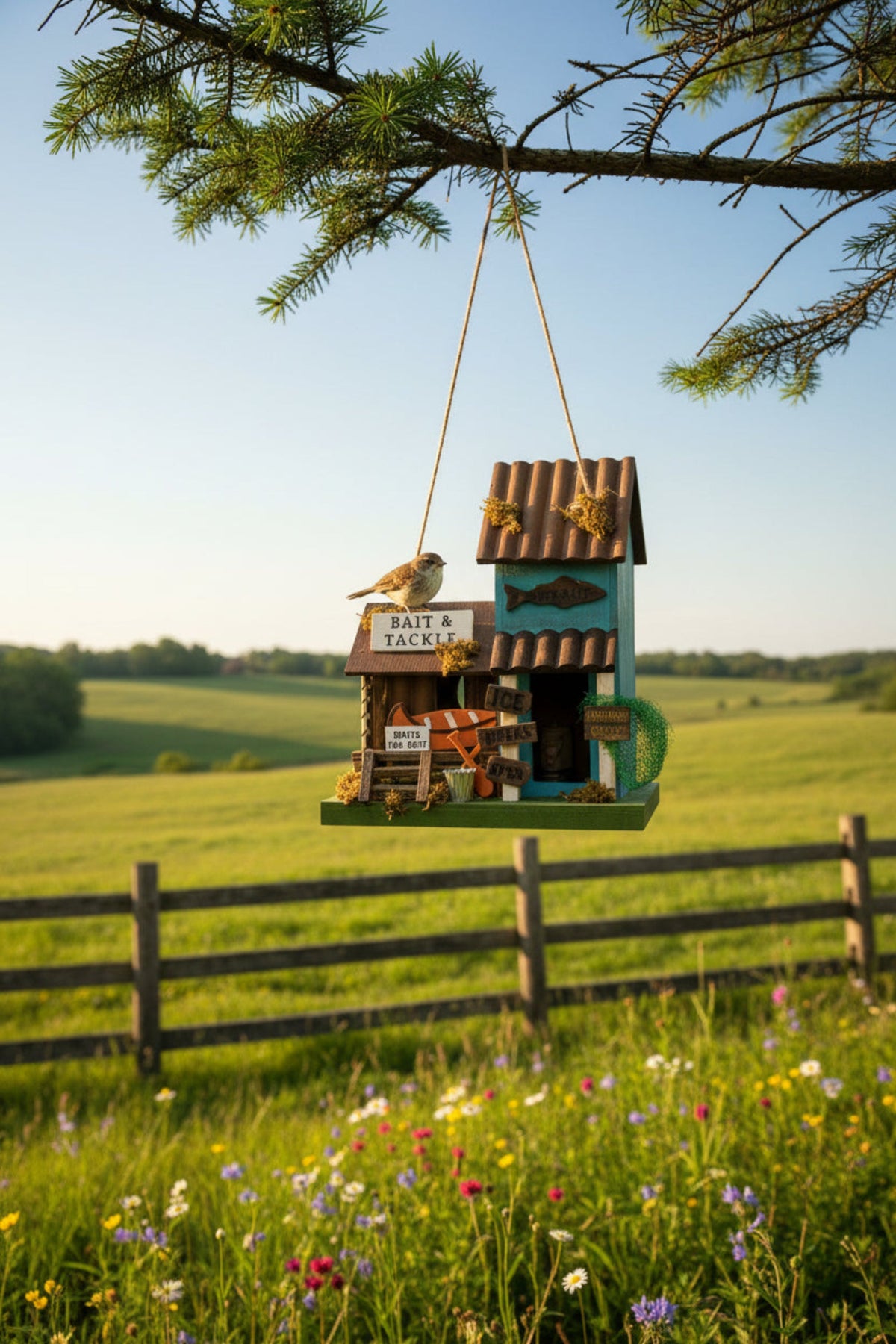 Bait & Tackle Birdhouse