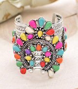 Squash Blossom Cuff Bracelet