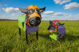 Colorful Metal Cow-Garden-Yard Art-Farmhouse-Colorful Cow