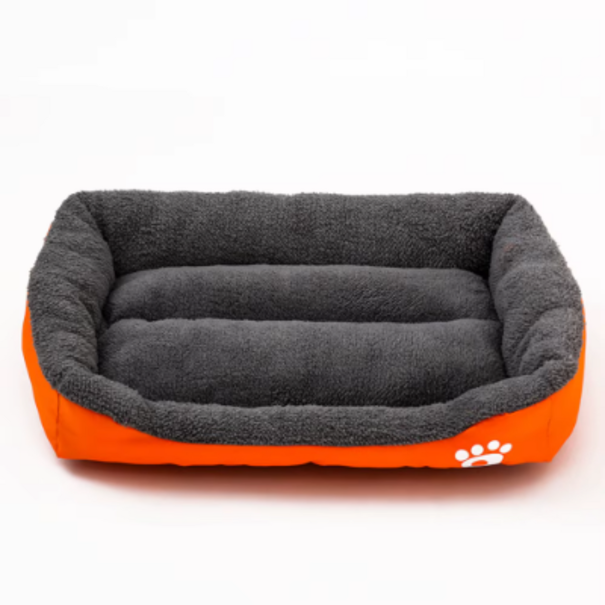 XS-XXL Dog Bed for Small Medium Large Dogs Warming Washable Rectangle Pet Beds Waterproof Bottom Soft Fleece Sofa House Colorful