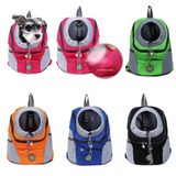 Mochila transportadora para mascotas, mochila frontal para perros pequeños y medianos, mochila de viaje para gatos, mochila transportadora transpirable para perros