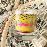 Wyoming Golden Trout Pattern Candle