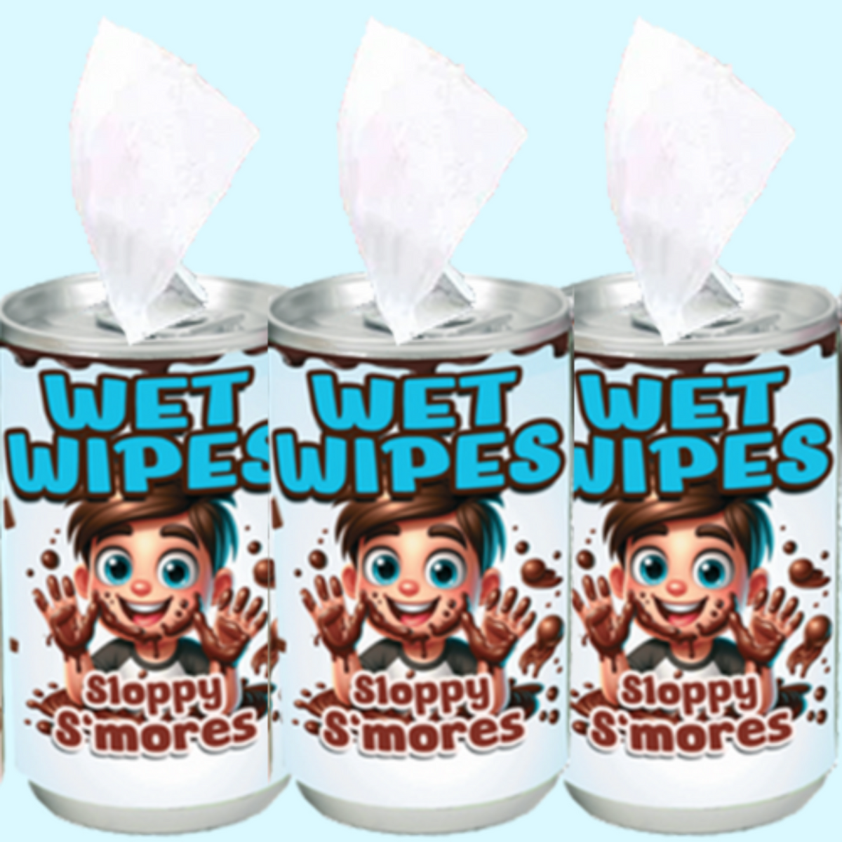 Wet Wipes -  Sloppy S'Mores