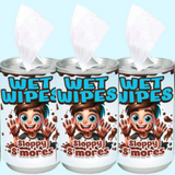 Wet Wipes -  Sloppy S'Mores