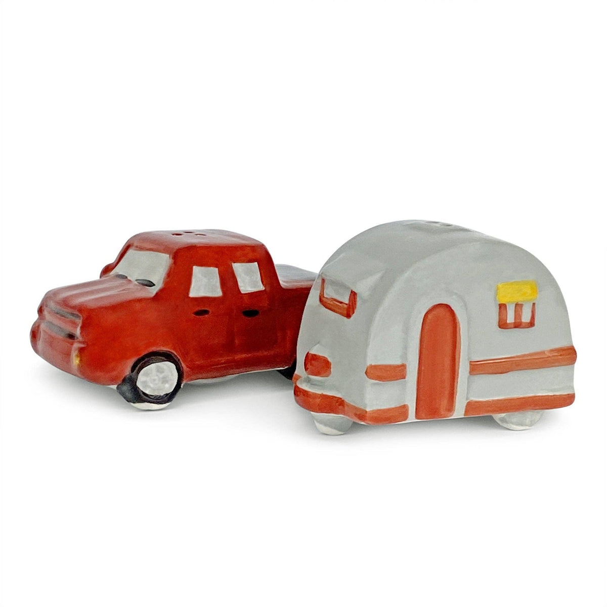 Salt and Pepper Shakers-Truck and Camper