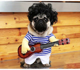 Pet Clothes Guitar Transformation Costume Funny Quirky Clothes New Halloween Dog Clothes Autumn Winter Style
