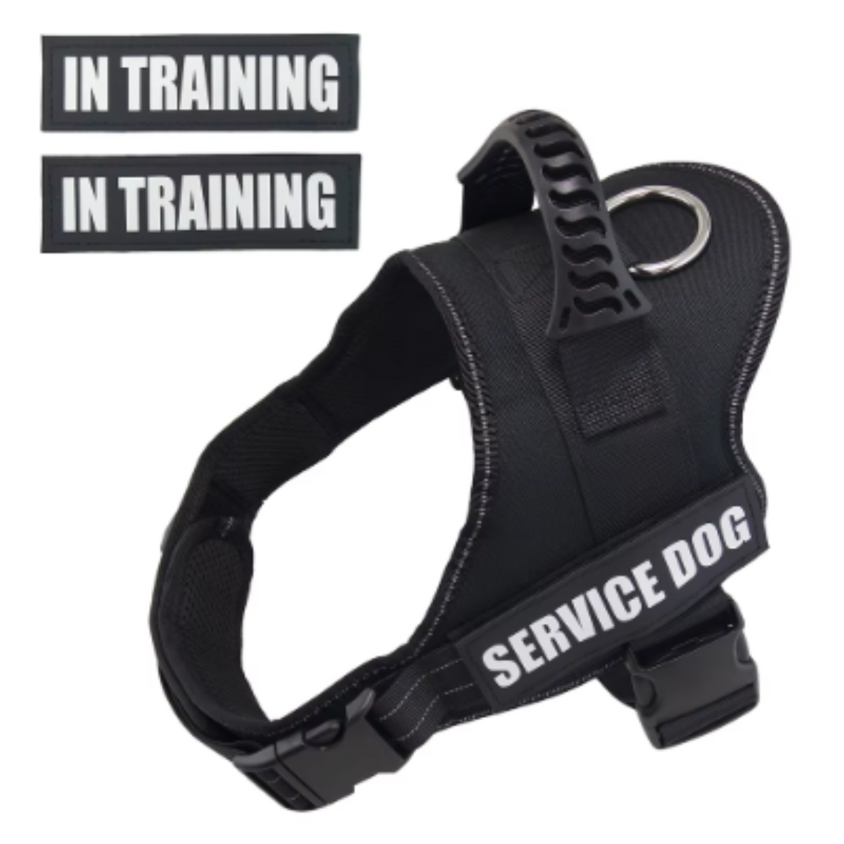 Favorite Pet Dog Harness Service Dog And Emotional Support Harness Vest With Removable Reflective Patches For Large Medium Puppy