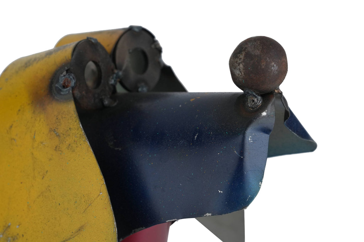 Wiener Dog-Metal-Yard Art-Animal-14Lx9Wx12H-Dachshund