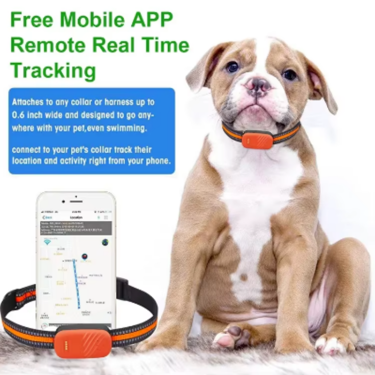 Rastreador GPS inteligente 4G para gatos y mascotas, sensor G 3D, resistente al agua, antipérdida, collar rastreador en tiempo real, localizador GPS de larga duración, accesorios para perros 