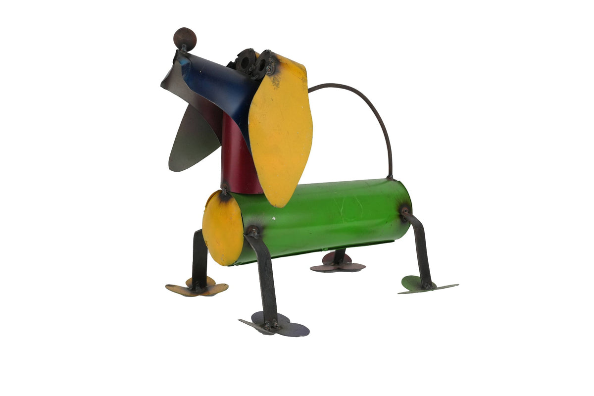 Wiener Dog-Metal-Yard Art-Animal-14Lx9Wx12H-Dachshund