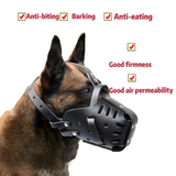 Leather Pet Dog Basket Muzzles German Shepherd Doberman Anti Bite Dog Mouth Cage Dog Training Defense Masks for Small/Large Dogs