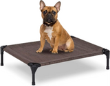 Elevated Outdoor Dog Bed - Raised Dog Bed for Large Dogs, Waterproof Dog Cot Bed Easy to Assemble, Cooling Elevated Dog Bed