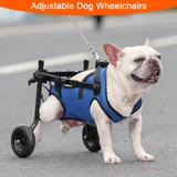 Adjustable Dog Wheelchairs for Back Legs Dog Wheelchair Cart for Hip Support Mobility Aids for Small Pets Hind Limbs