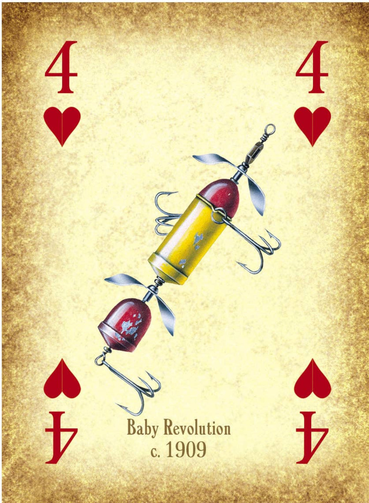 Playing Cards-Antique Lures