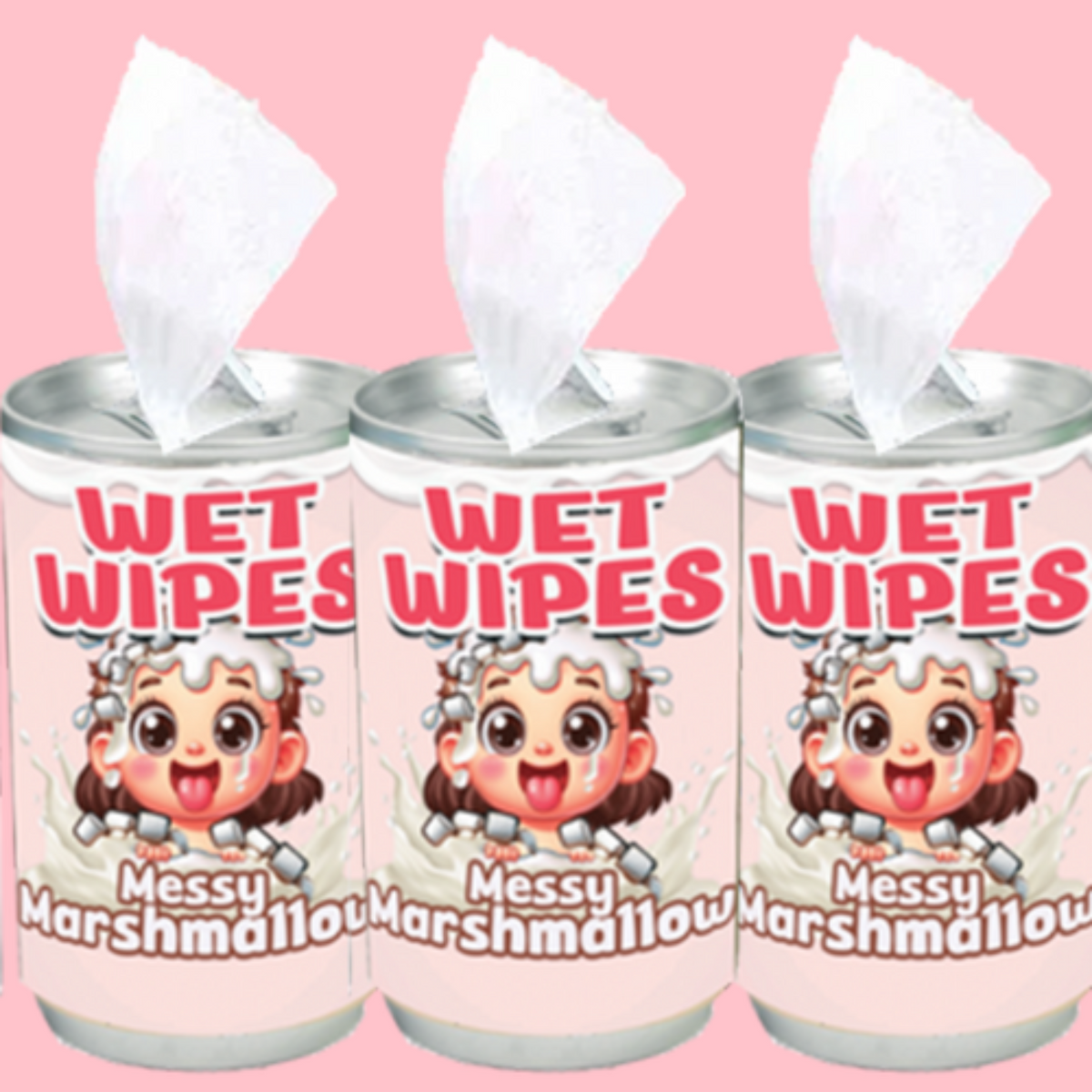 Wet Wipes - Messy S'mores Collection