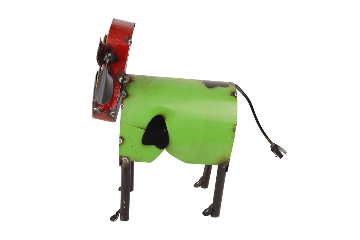 Colorful Metal Cow-Garden-Yard Art-Farmhouse-Colorful Cow