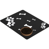 Non-slip Pet Mat for cat Color Pet Food Mat Pet Bowl Drinking Water Pad Dog Feeding Mat