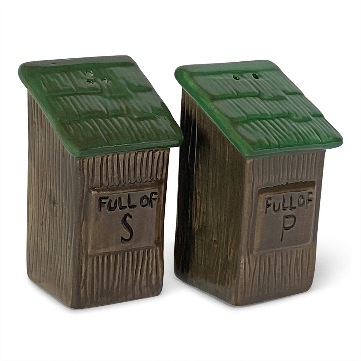 Salt and Pepper Shakers-Outhouse