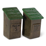 Salt and Pepper Shakers-Outhouse